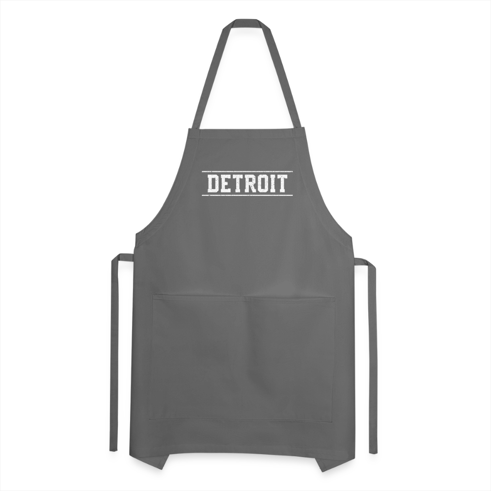 Detroit Adjustable Apron - charcoal