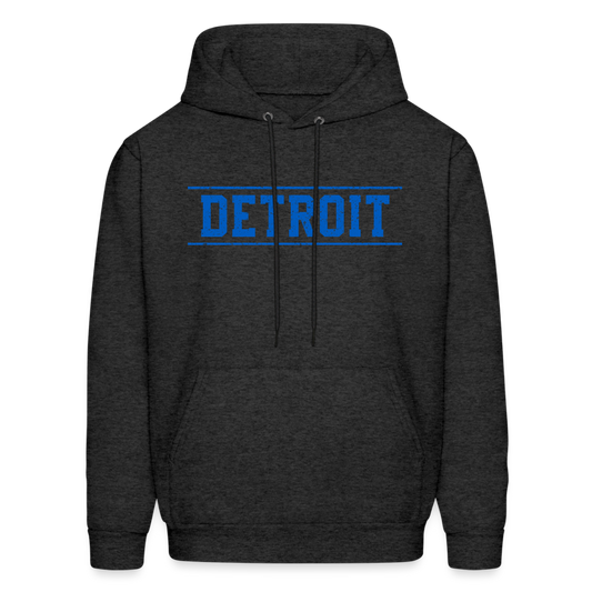 Detroit Men's Hoodie - charcoal grey