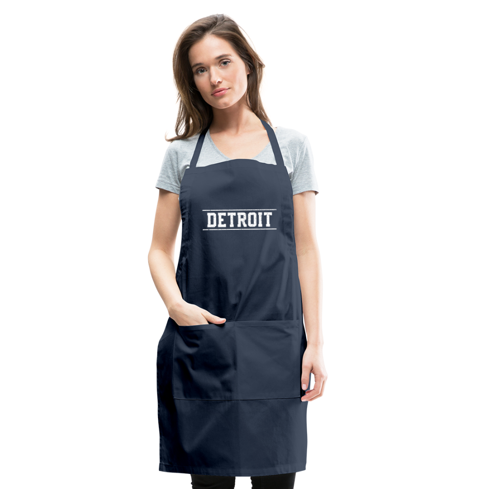 Detroit Adjustable Apron - navy