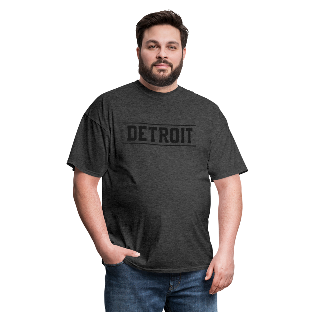 Detroit Unisex Classic T-Shirt - heather black