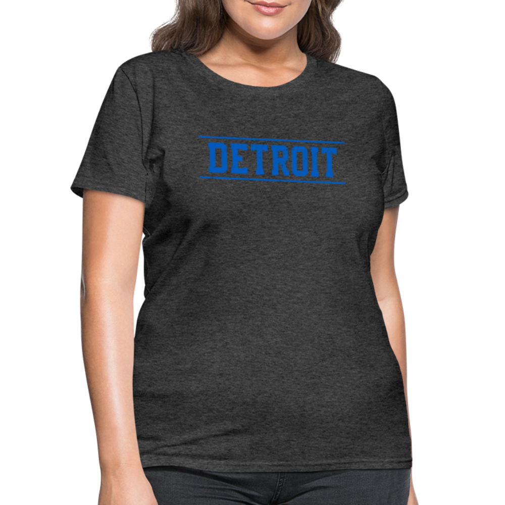 Detroit Women's T-Shirt - heather black
