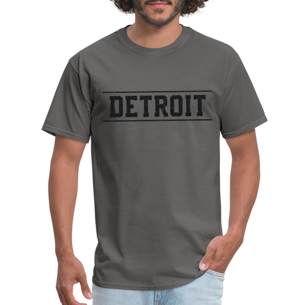 Detroit Unisex Classic T-Shirt - charcoal
