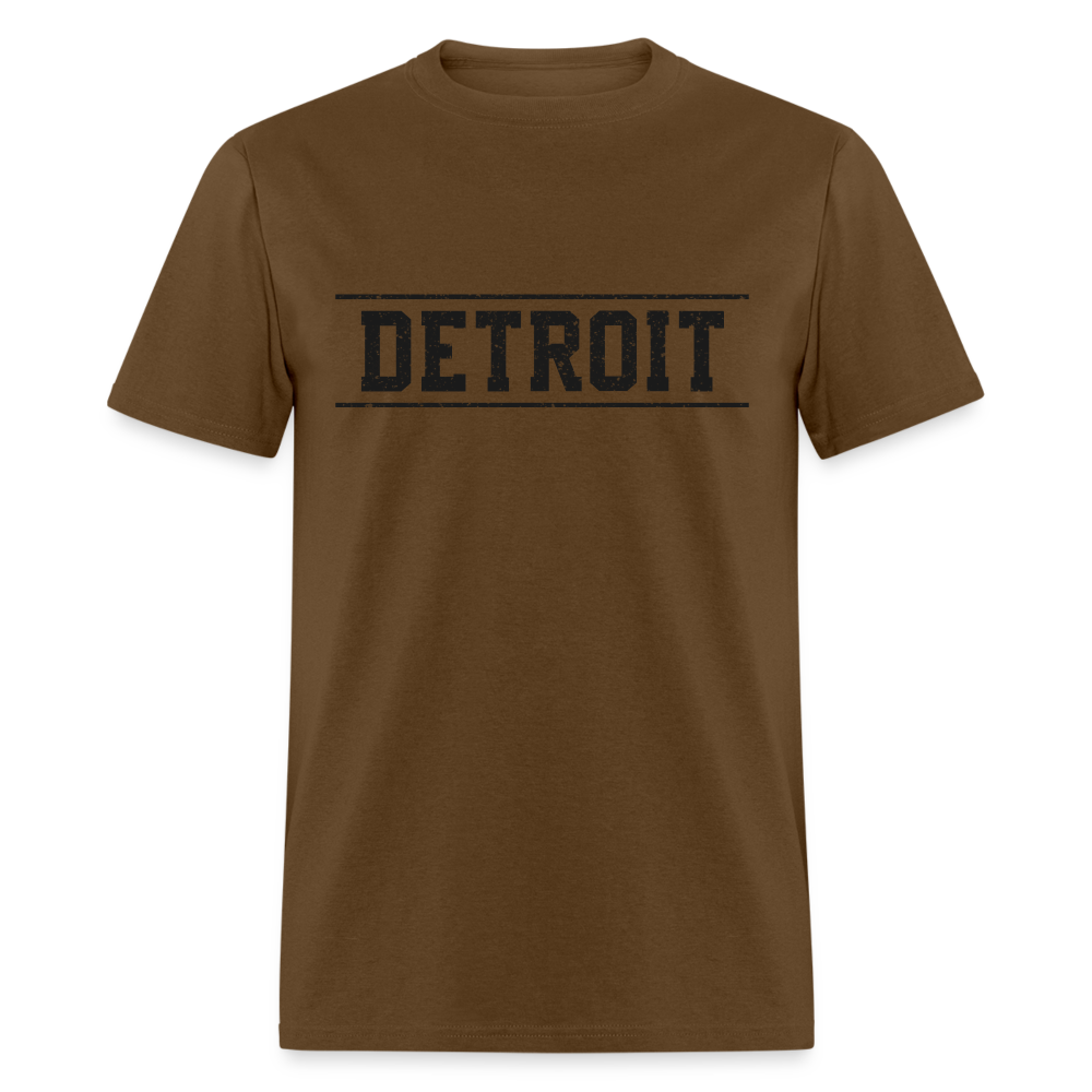 Detroit Unisex Classic T-Shirt - brown