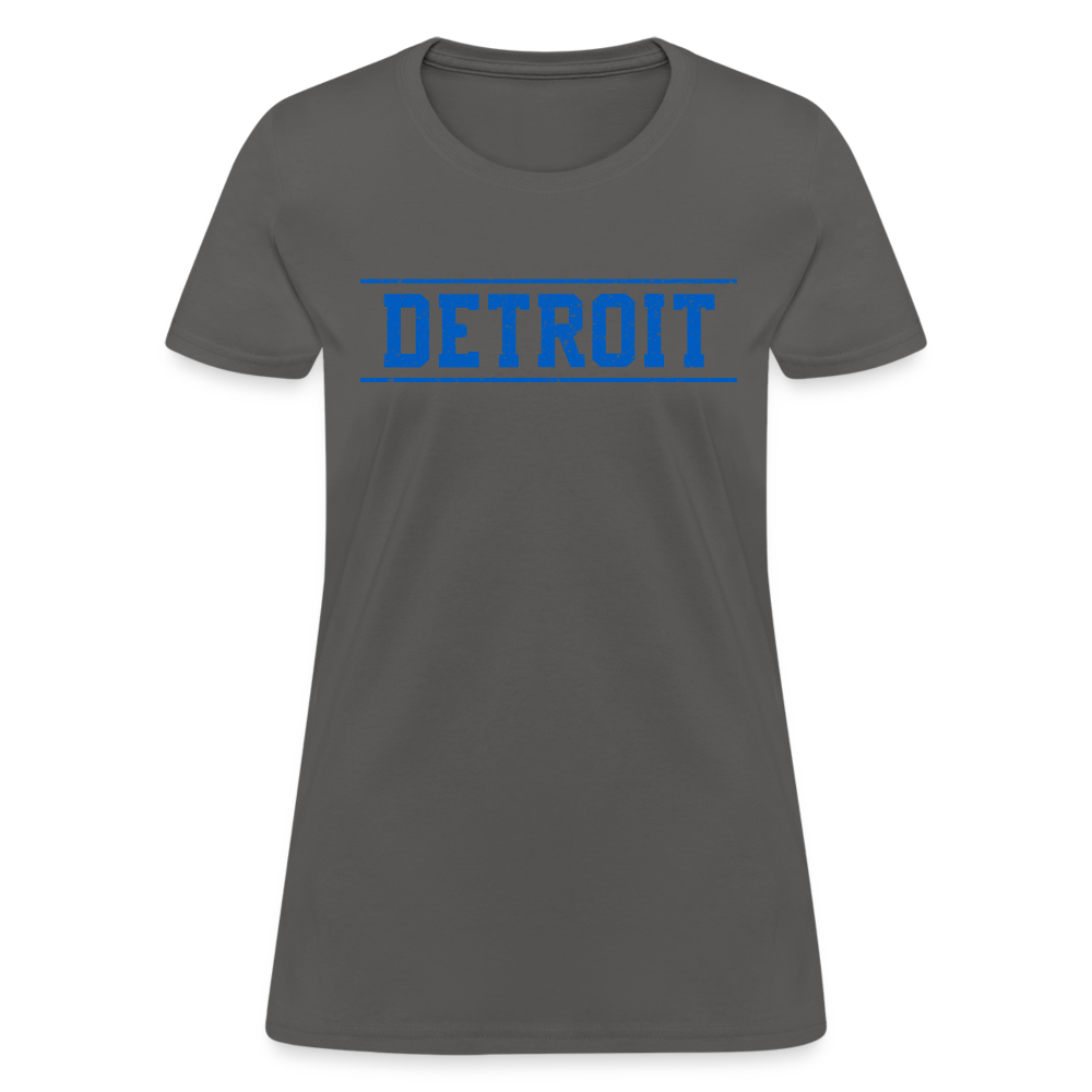 Detroit Women's T-Shirt - charcoal