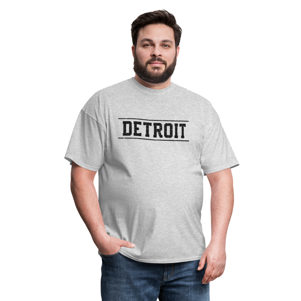 Detroit Unisex Classic T-Shirt - heather gray
