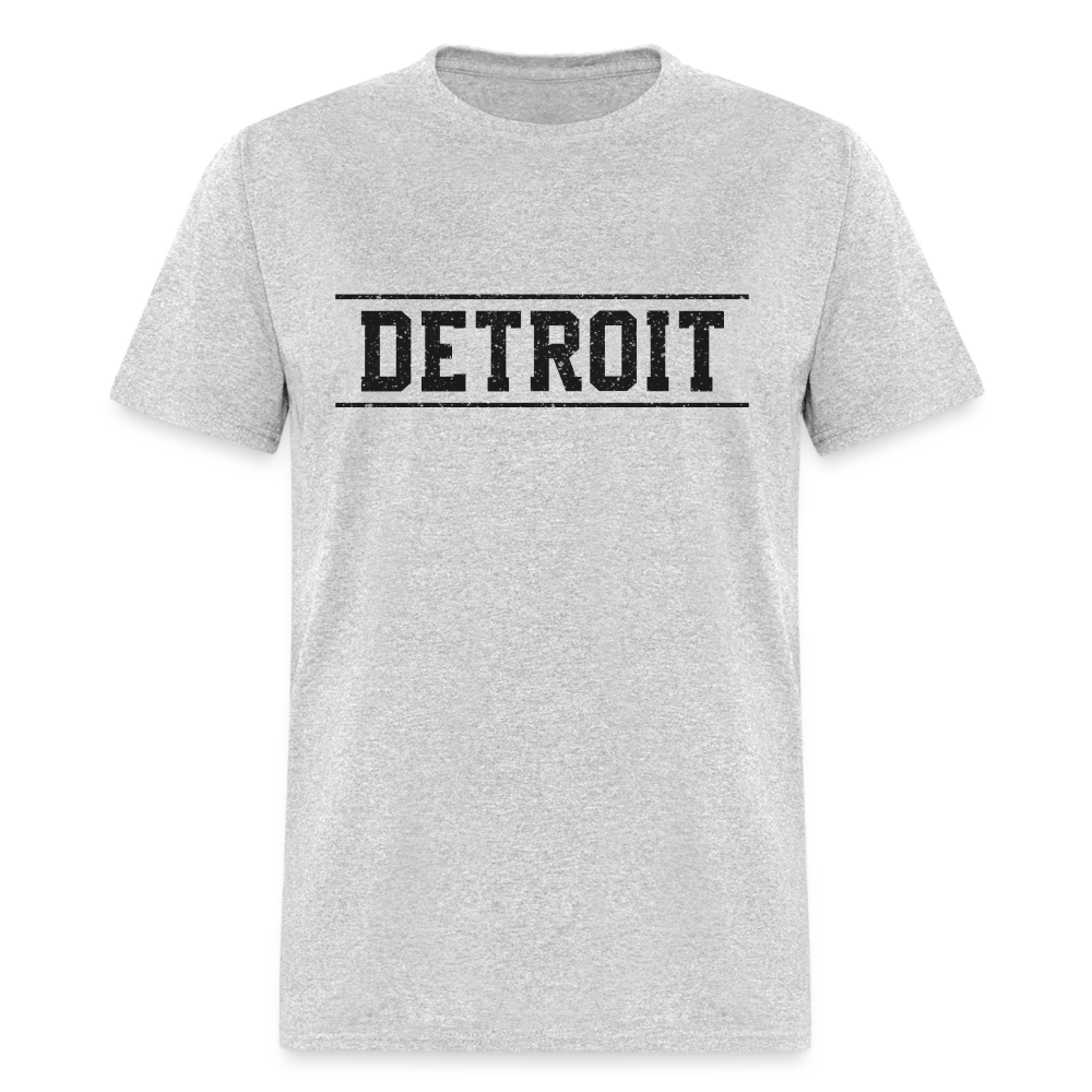 Detroit Unisex Classic T-Shirt - heather gray