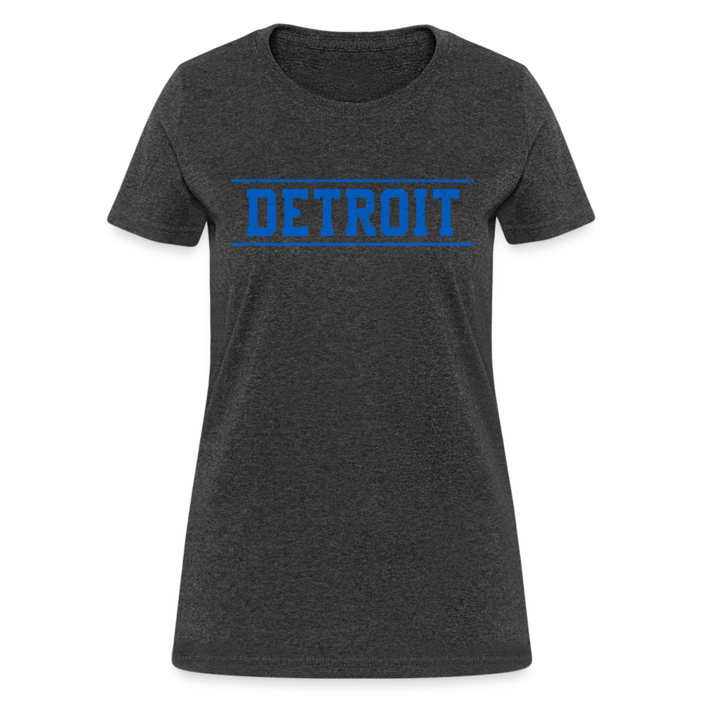 Detroit Women's T-Shirt - heather black