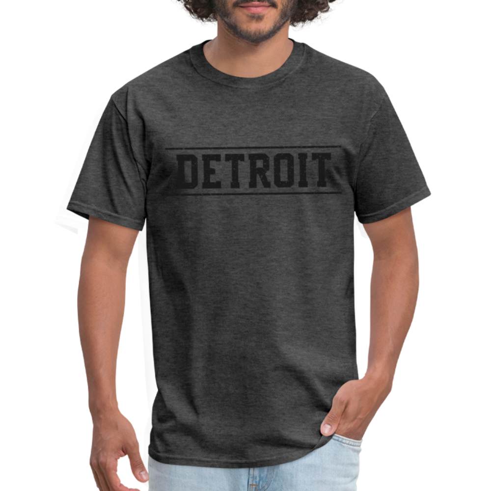 Detroit Unisex Classic T-Shirt - heather black