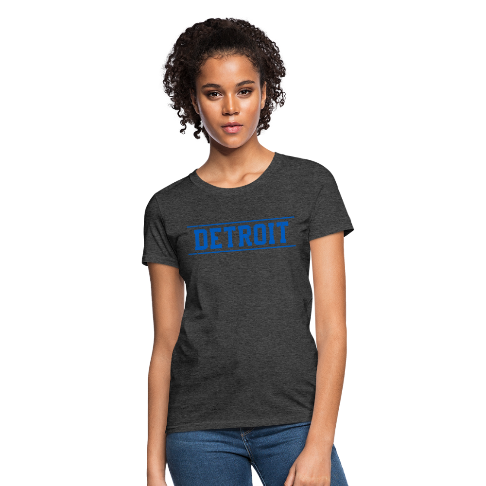 Detroit Women's T-Shirt - heather black