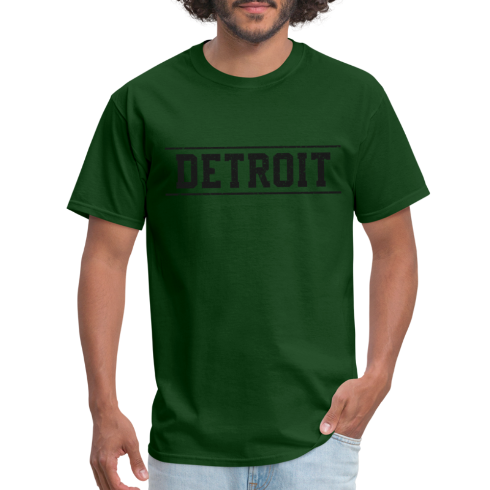 Detroit Unisex Classic T-Shirt - forest green