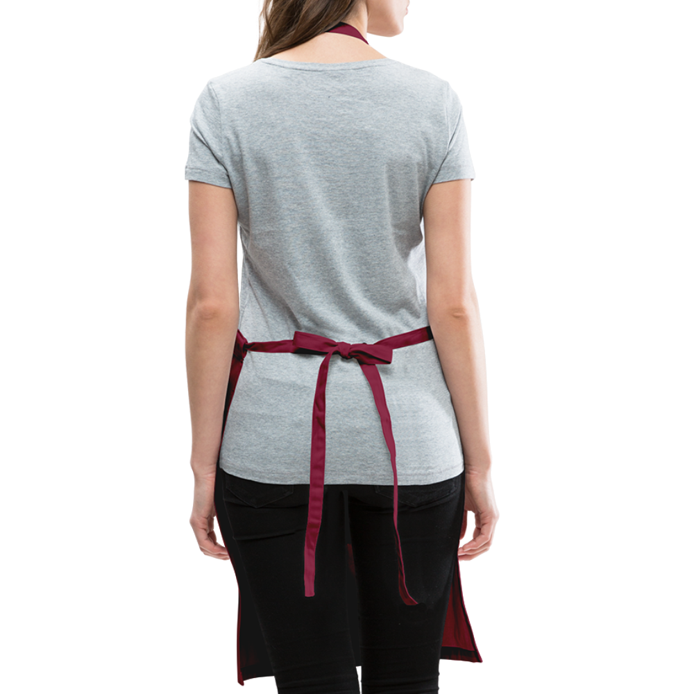 Detroit Adjustable Apron - burgundy