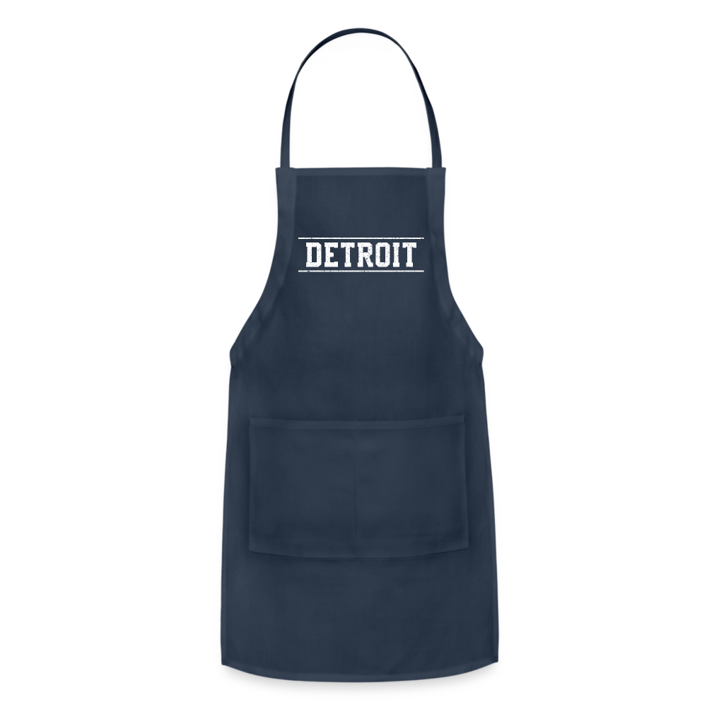 Detroit Adjustable Apron - navy