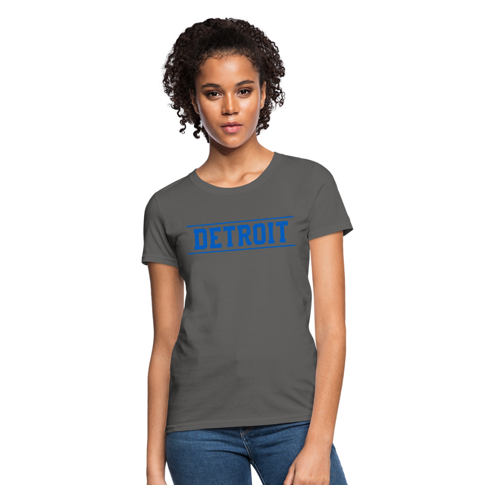 Detroit Women's T-Shirt - charcoal