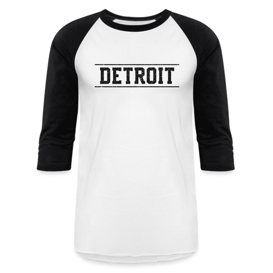 Detroit Baseball T-Shirt - white/black