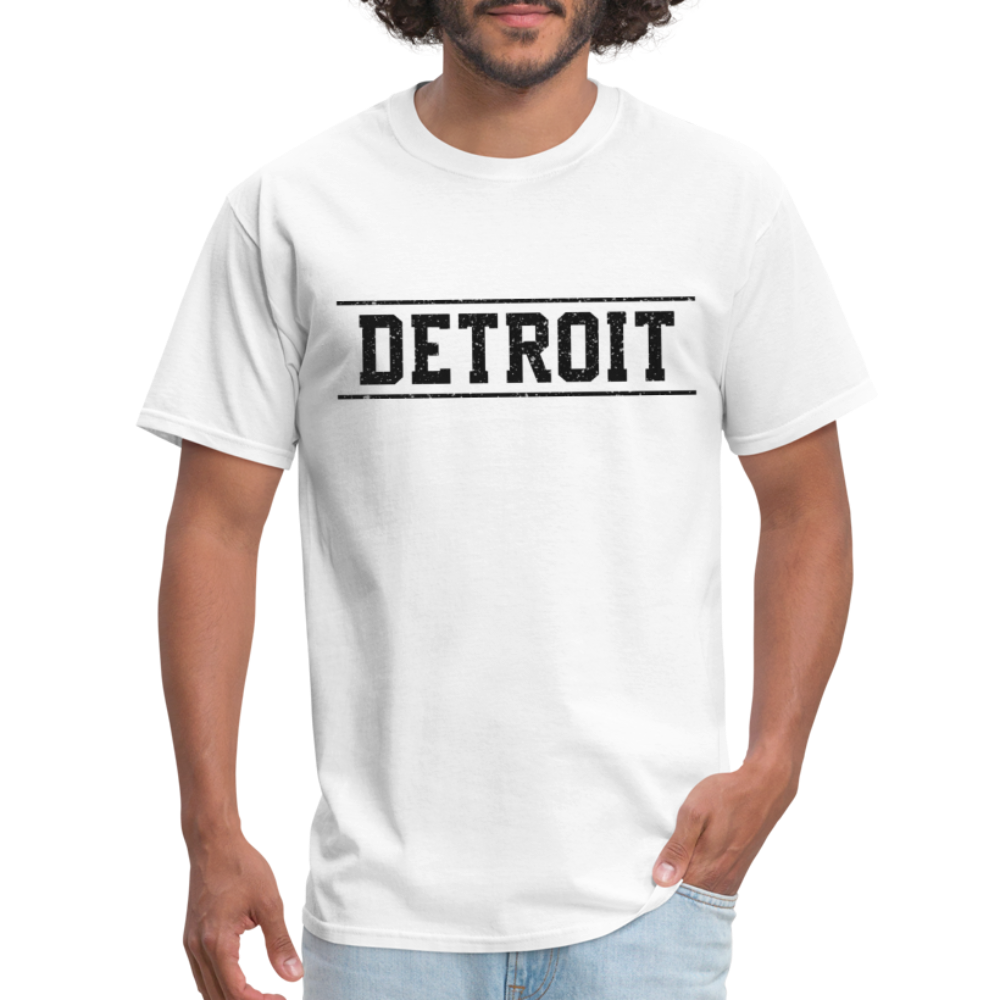 Detroit Unisex Classic T-Shirt - white