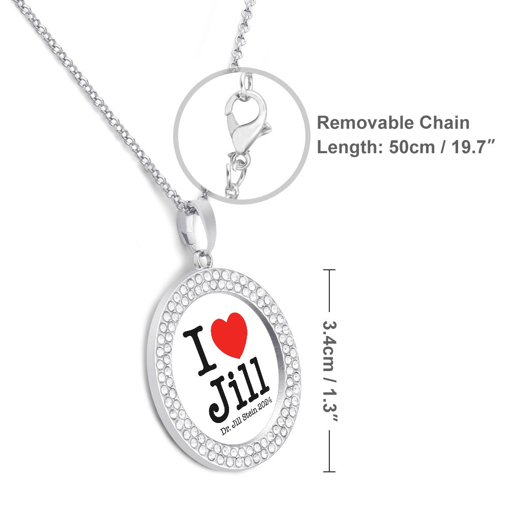 I Love Jill Pendent Necklace