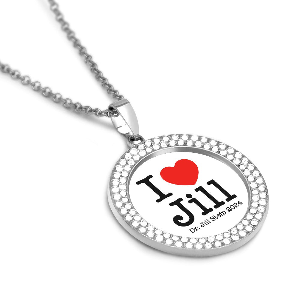 I Love Jill Pendent Necklace