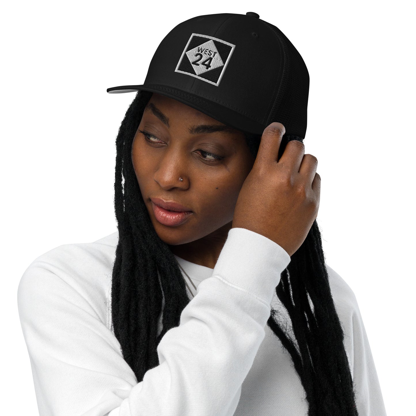 Revolution Highway Embroidered Closed-Back Flexfit Tucker Cap
