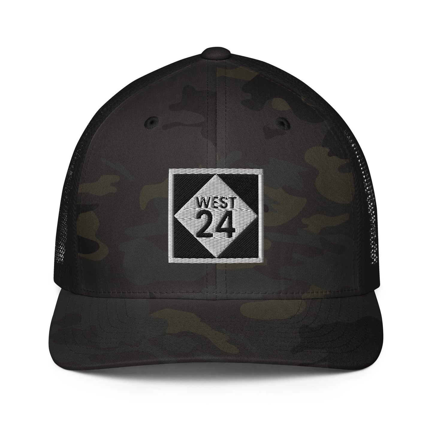 Revolution Highway Embroidered Closed-Back Flexfit Tucker Cap