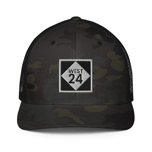 Revolution Highway Embroidered Closed-Back Flexfit Tucker Cap