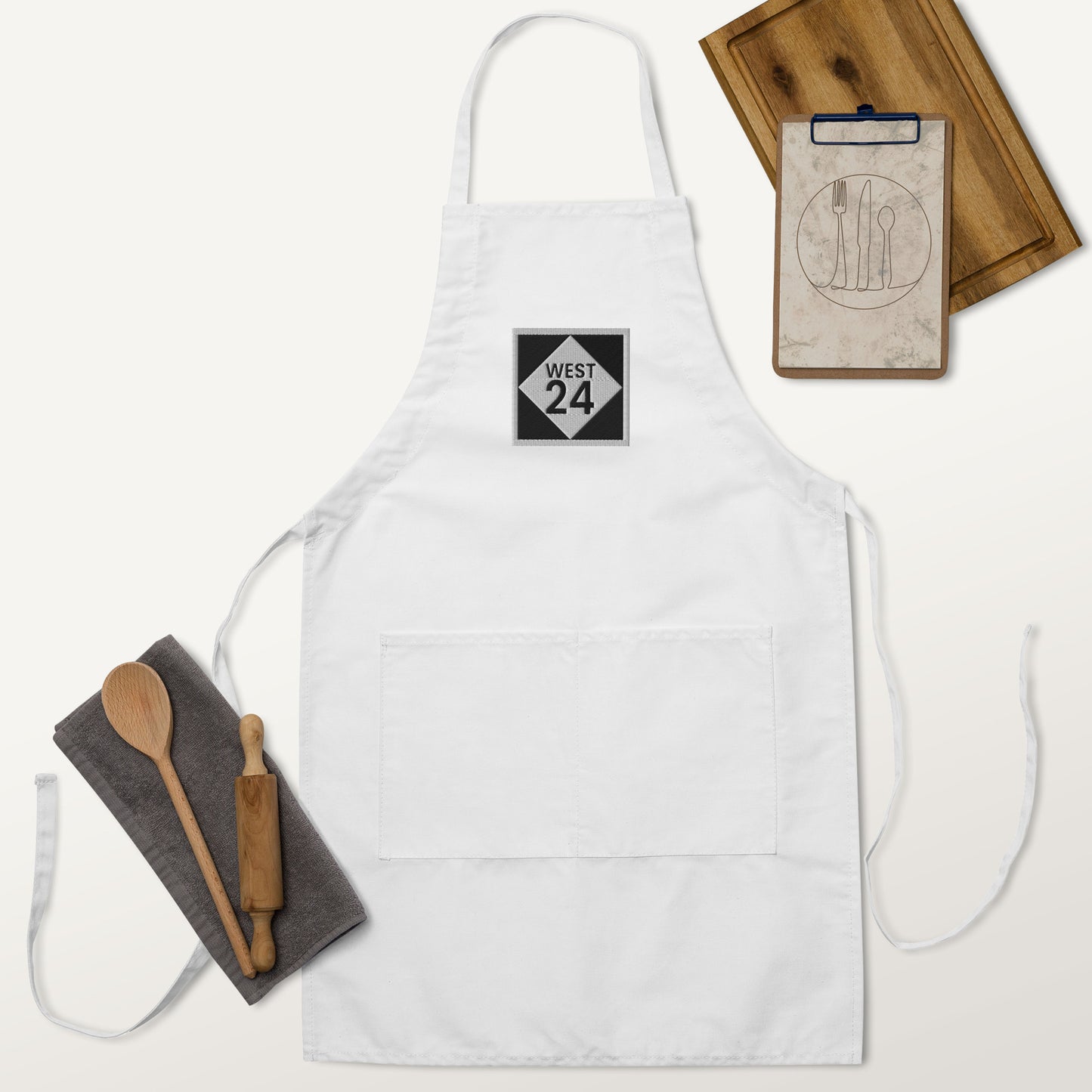 Revolution Highway Embroidered Apron