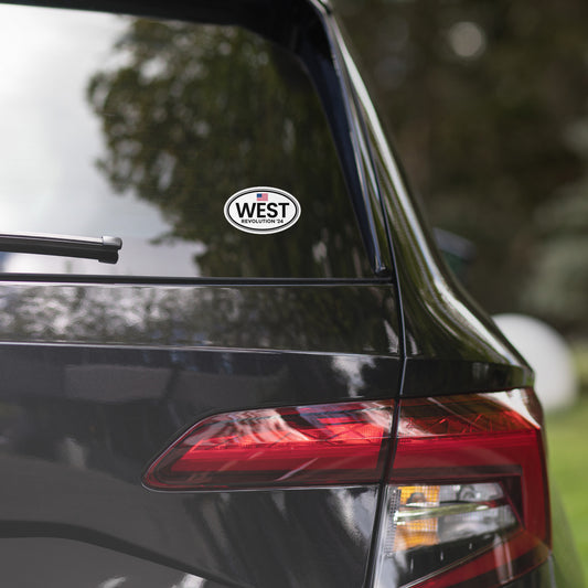 West Revolution Euro Vinyl Bumper Sticker
