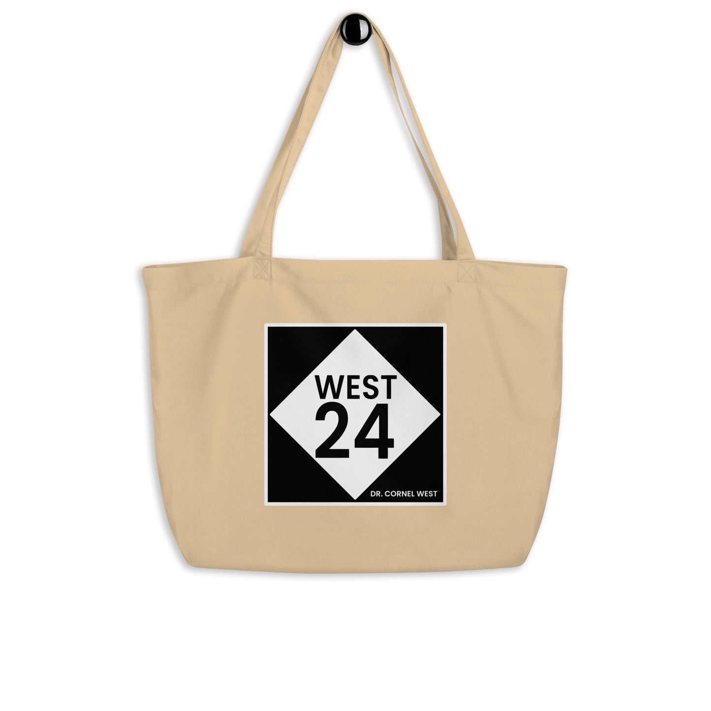 Large Organic Revolution Highway Tote Bag
