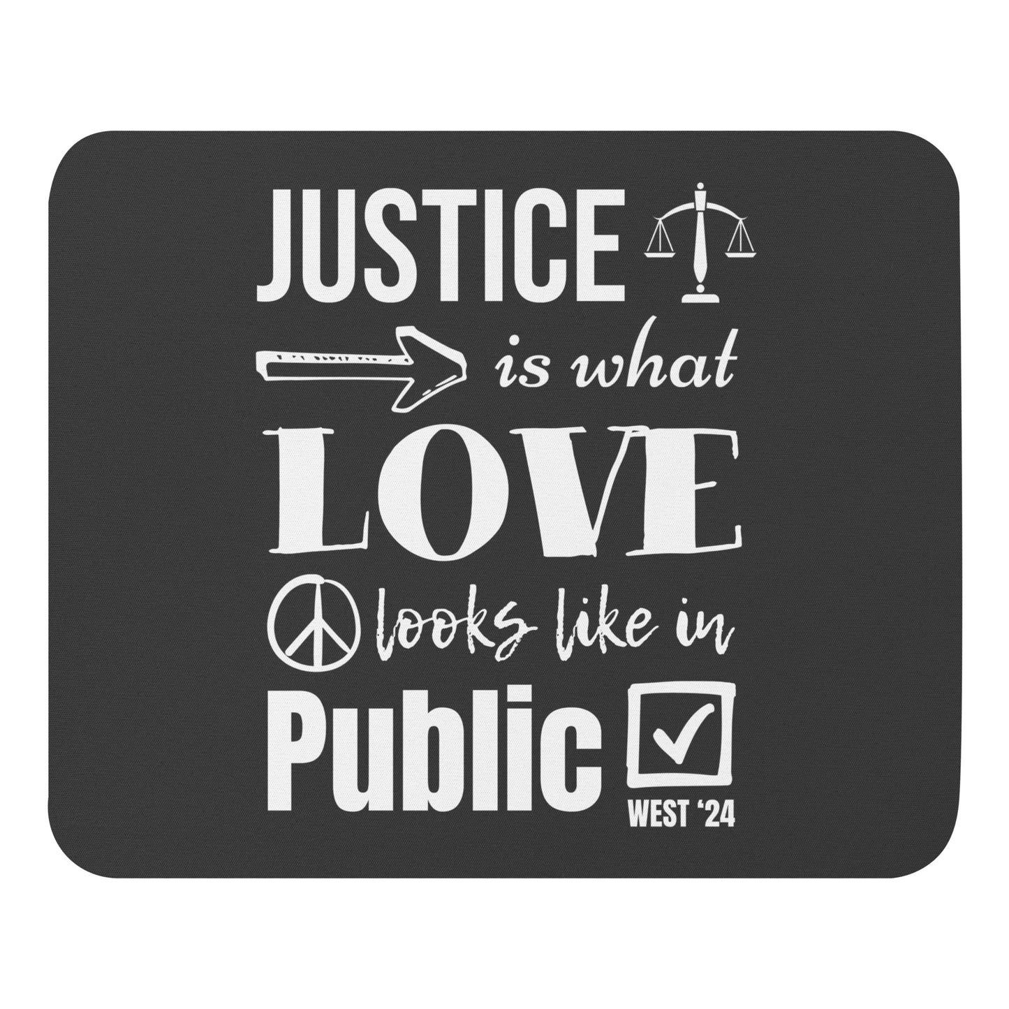 Justice Mouse Pad