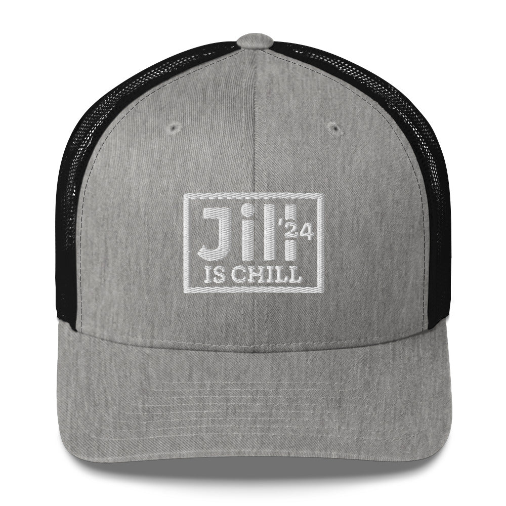 Jill is Chill Embroidered Trucker Cap
