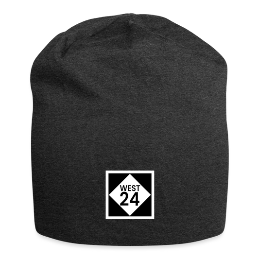 Highway Jersey Beanie - charcoal grey