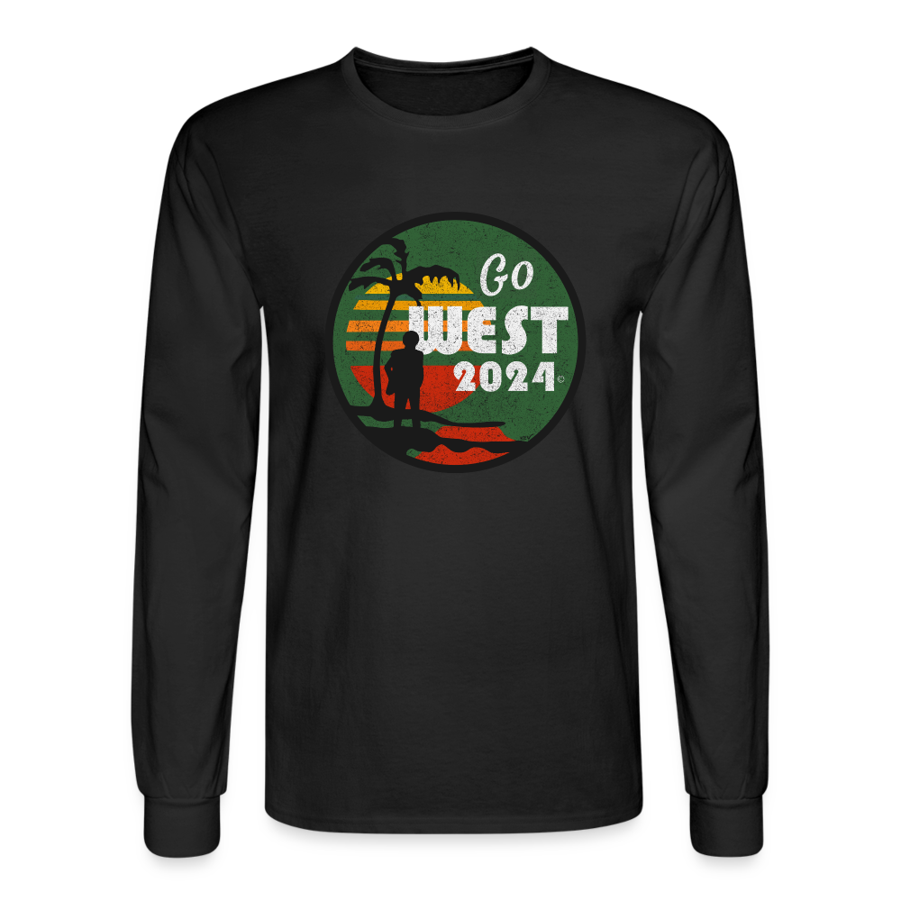 Men's Go West Long Sleeve T-Shirt - black