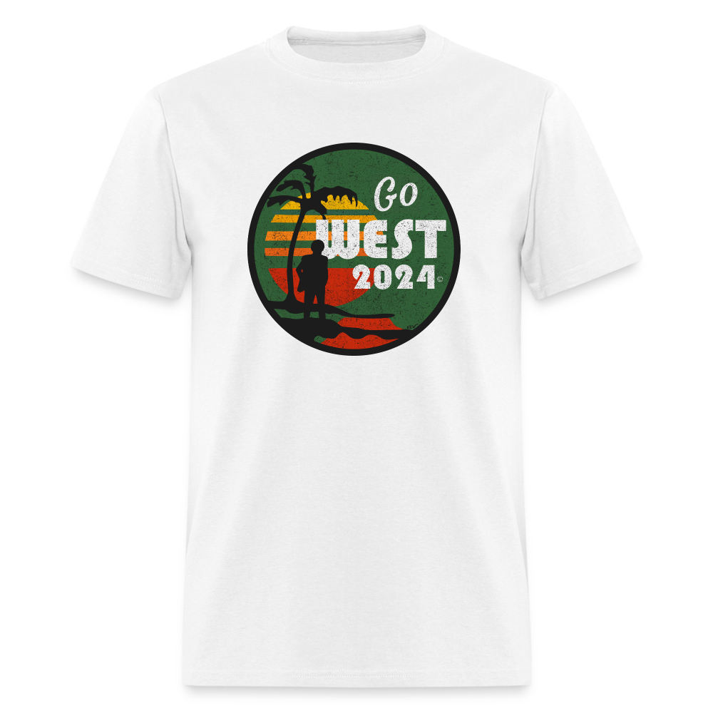 Unisex Classic Go West T-Shirt - white