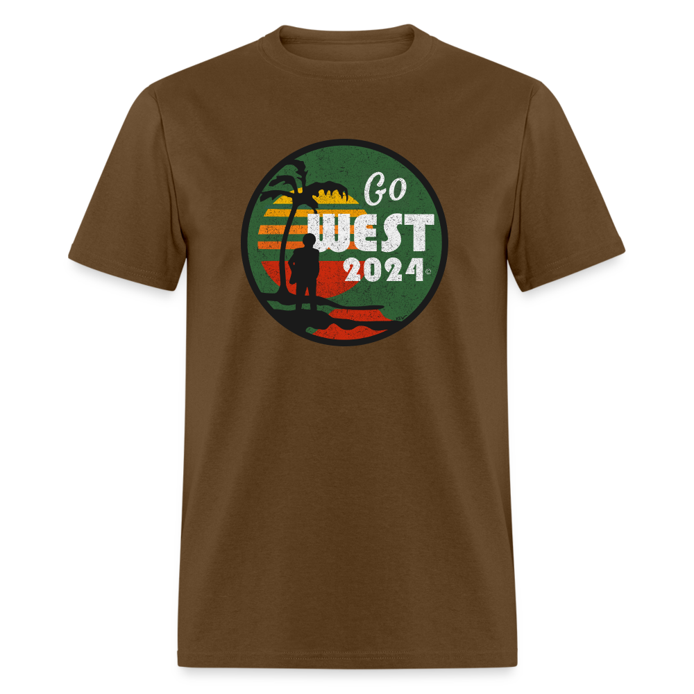 Unisex Classic Go West T-Shirt - brown