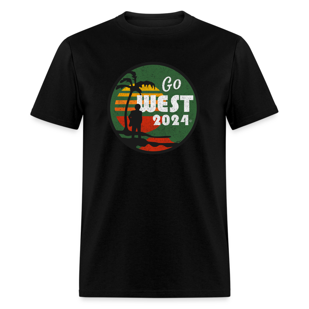Unisex Classic Go West T-Shirt - black