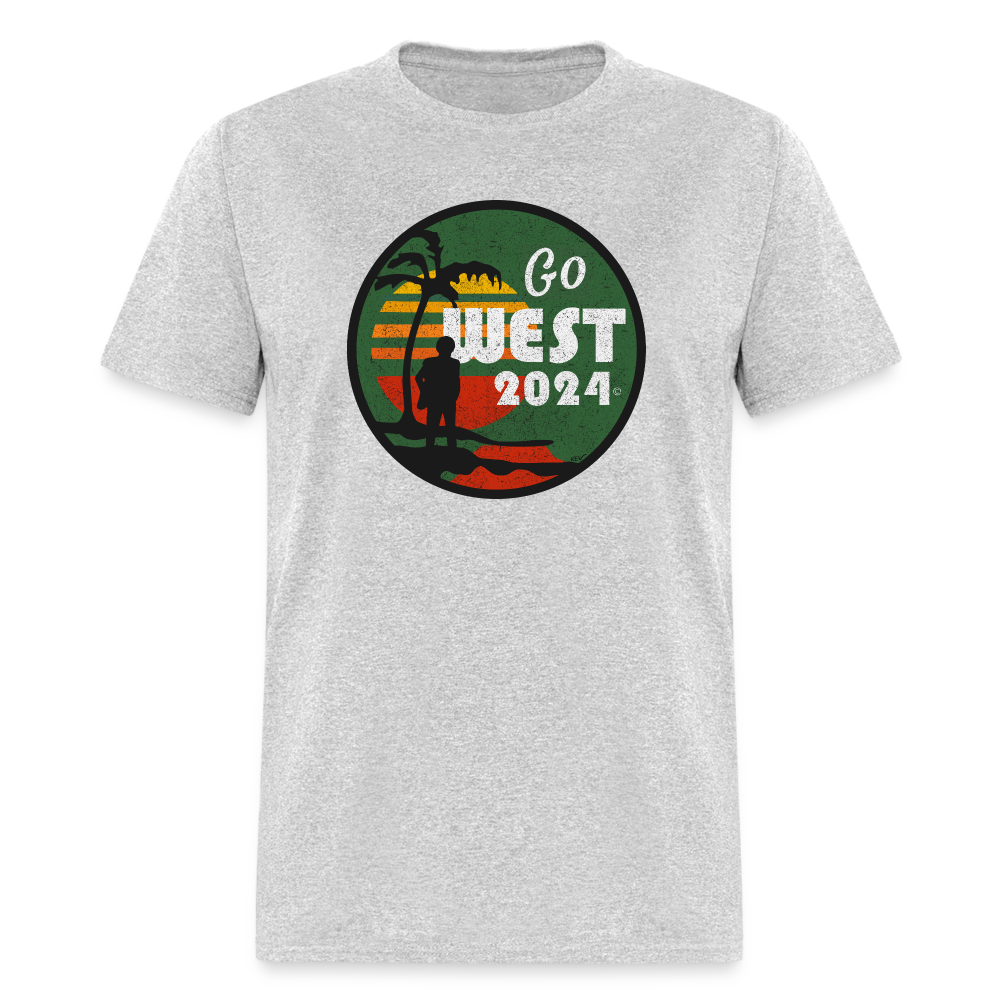 Unisex Classic Go West T-Shirt - heather gray