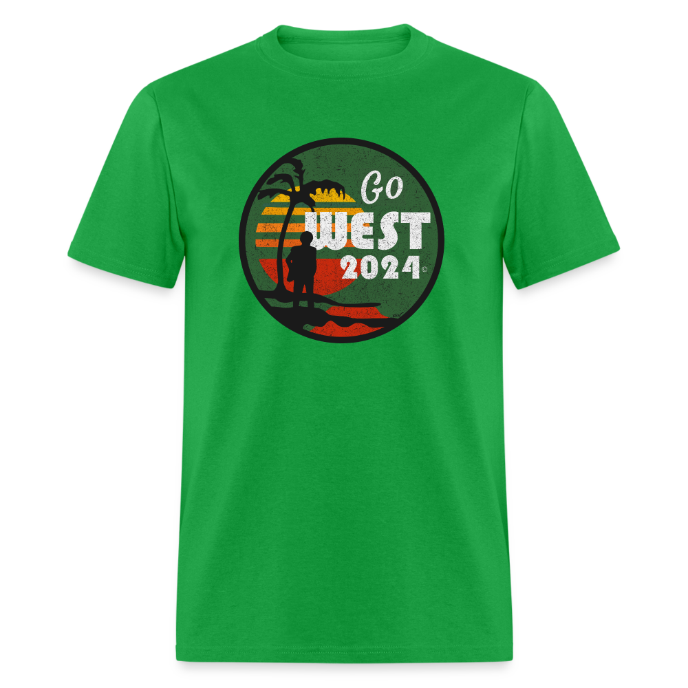 Unisex Classic Go West T-Shirt - bright green