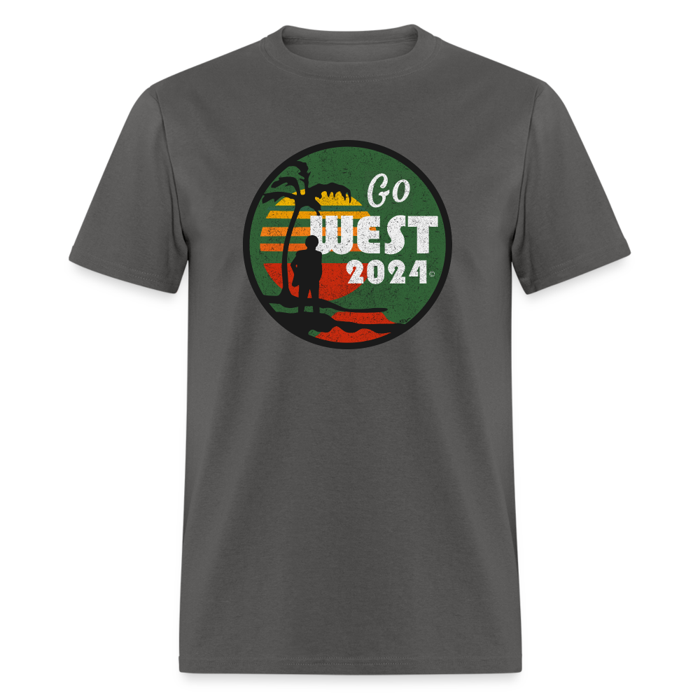 Unisex Classic Go West T-Shirt - charcoal