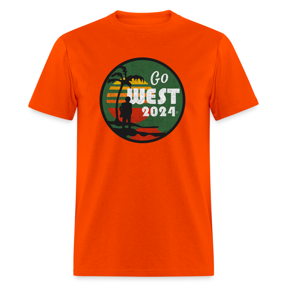 Unisex Classic Go West T-Shirt - orange