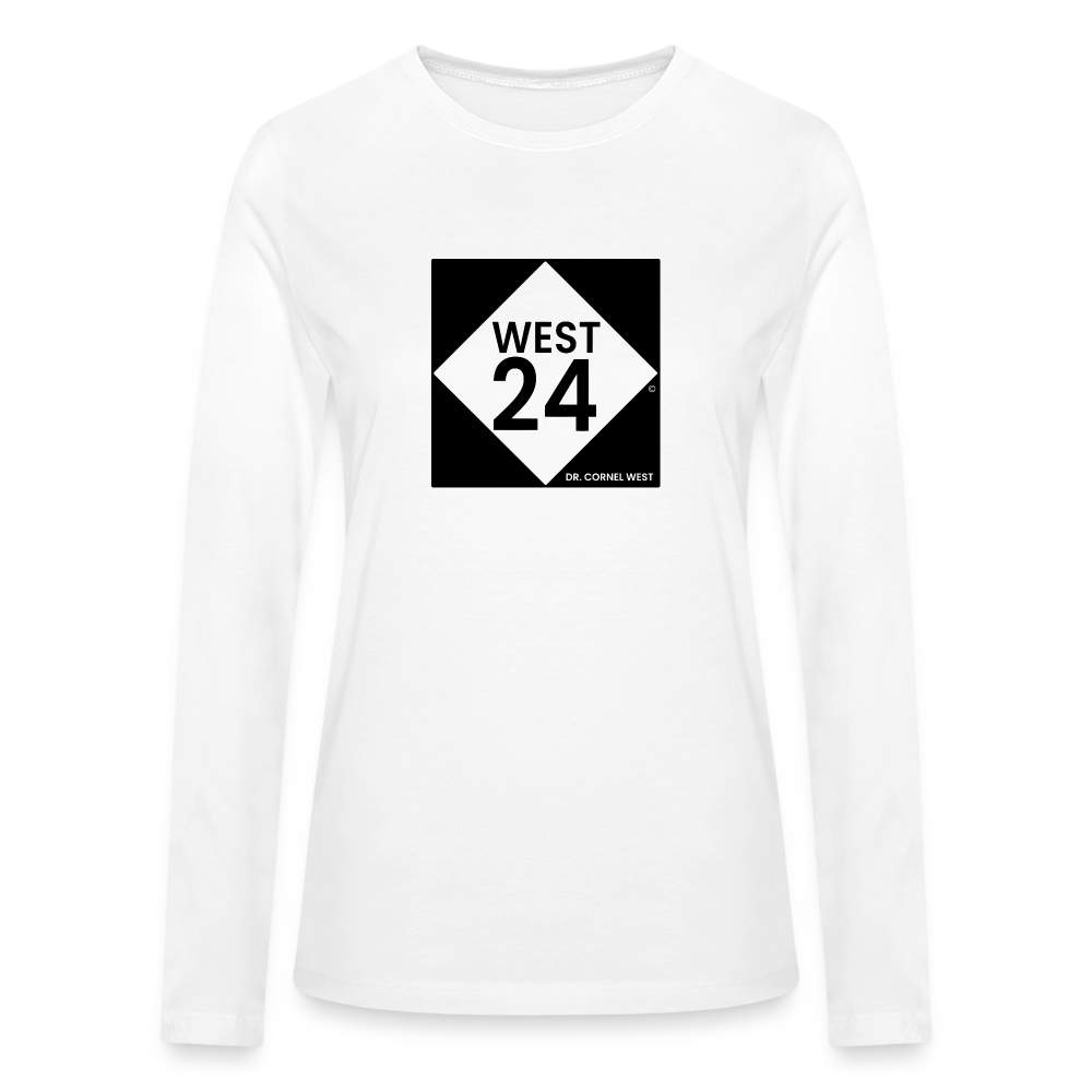 Bella + Canvas Women's Long Sleeve T-Shirt - white