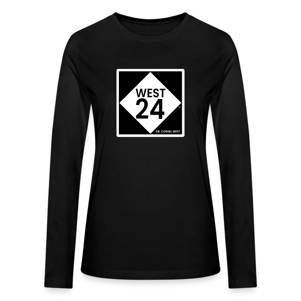 Bella + Canvas Women's Long Sleeve T-Shirt - black