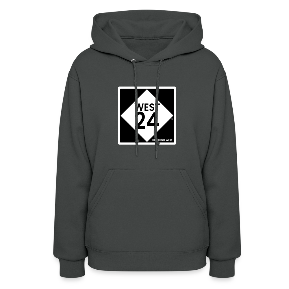 Women's Highway Hoodie - asphalt