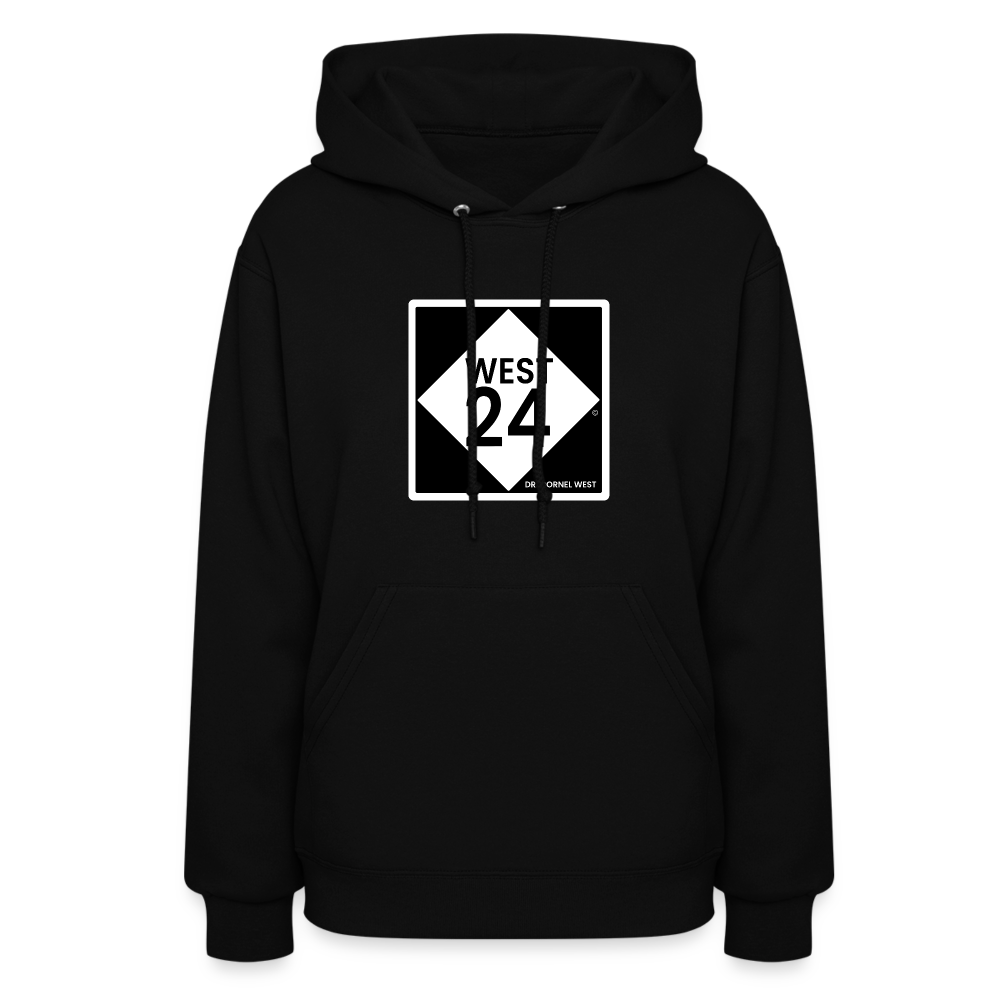 Women's Highway Hoodie - black