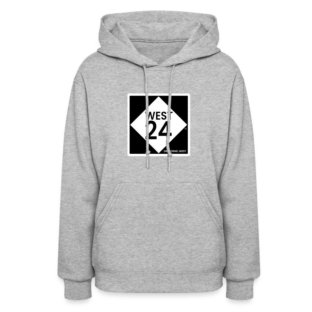 Women's Highway Hoodie - heather gray