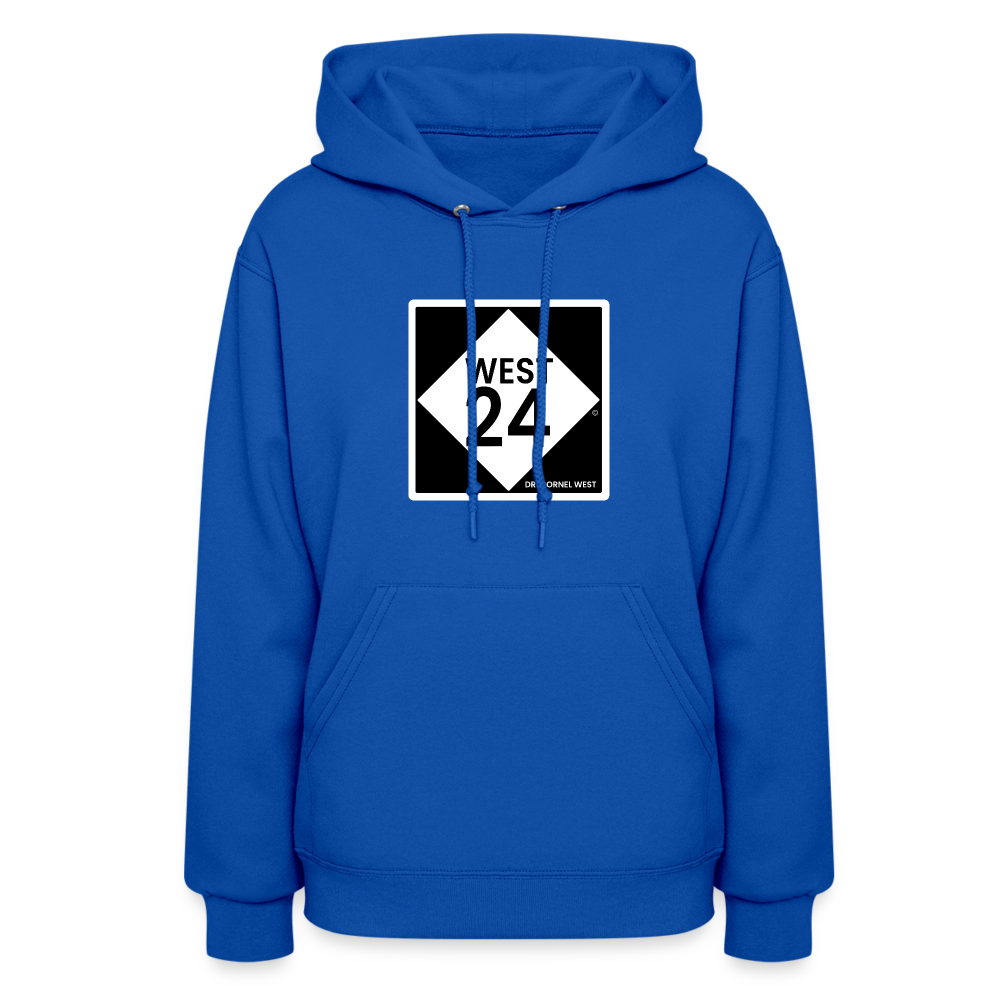Women's Highway Hoodie - royal blue