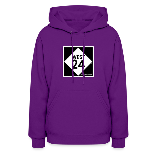 Women's Highway Hoodie - purple