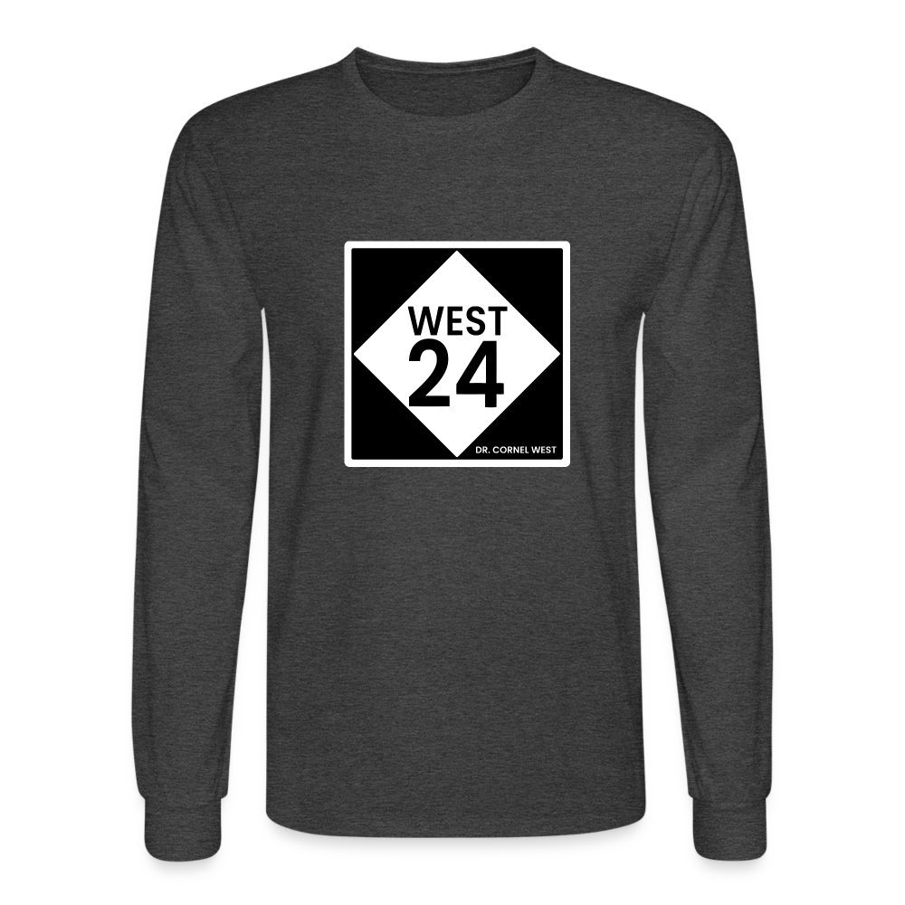 Revolution Highway Men's Long Sleeve T-Shirt - heather black