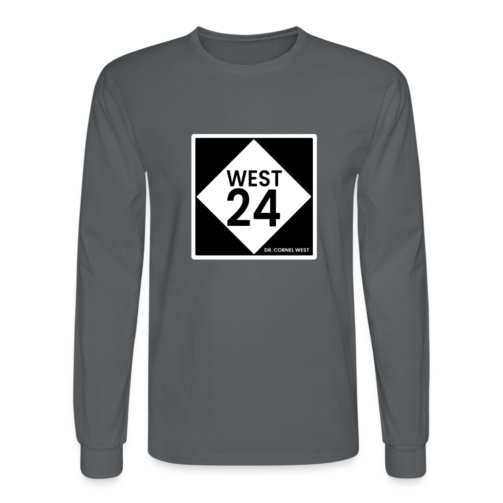 Revolution Highway Men's Long Sleeve T-Shirt - charcoal