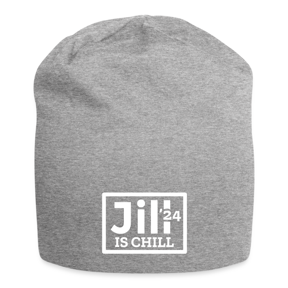 Jill is Chill Jersey Beanie - heather gray