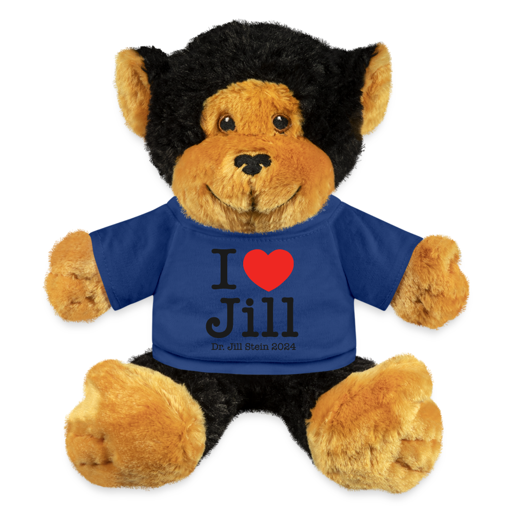 I Love Jill Monkey - royal blue