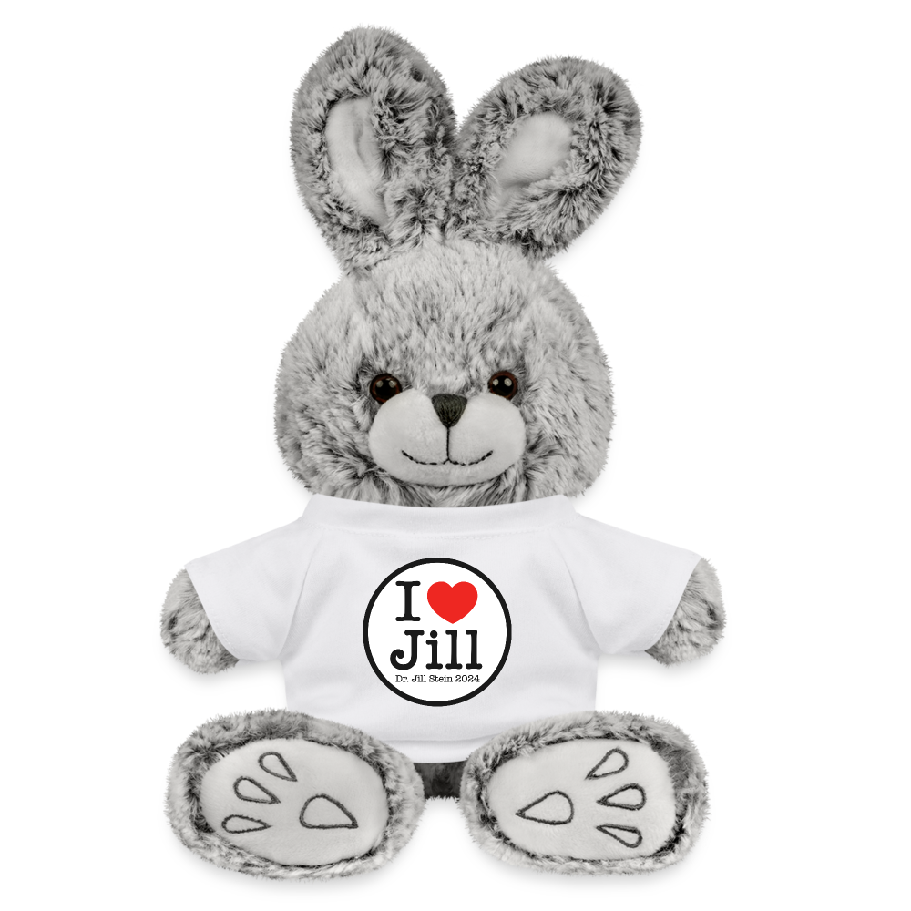 I Love Jill Rabbit - white
